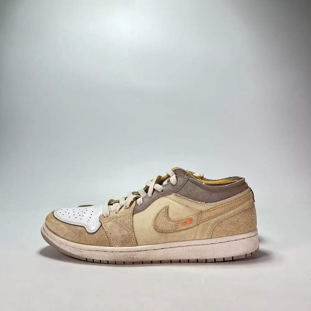 Nike Air Jordan 1 Low SE Craft Taupe Haze Casual Shoes Sneakers Men's Size 10.5